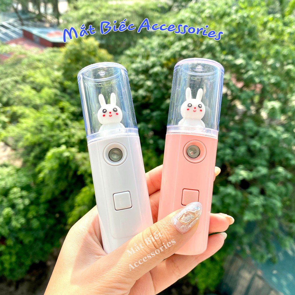 Máy Xịt Khoáng Phun Sương Nano mini xông hơi tạo ẩm cho da mặt