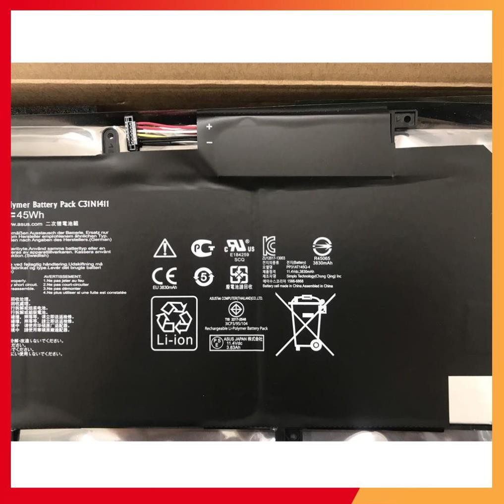 💖💖 Pin (Battery) Asus Zenbook UX305 UX305F UX305CA UX305FA UX31E C31N1411 (Original)