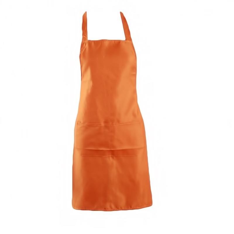 Tạp Dề Làm Bếp Bằng Cotton Polyester Dày Dặn Có Túi Tiện Dụng