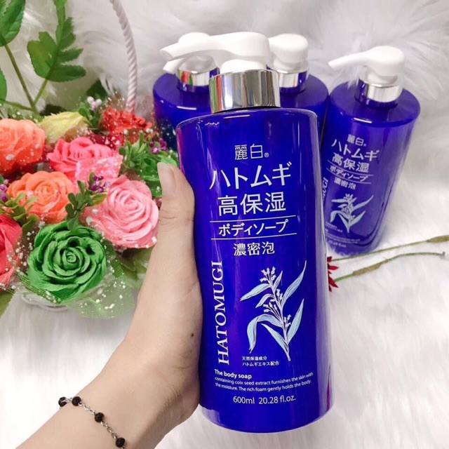 Combo 2 Chai Sữa Tắm Ý Dĩ Hatomugi