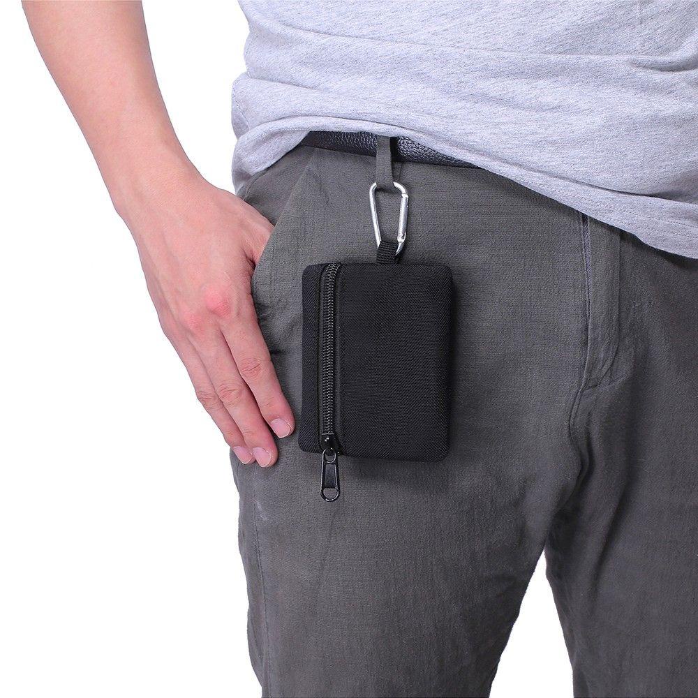 Túi Đựng Tiền / Thẻ EDC Di Động Có Móc Treo Đa Ứng Dụng Cho Hoạt Động Ngoài