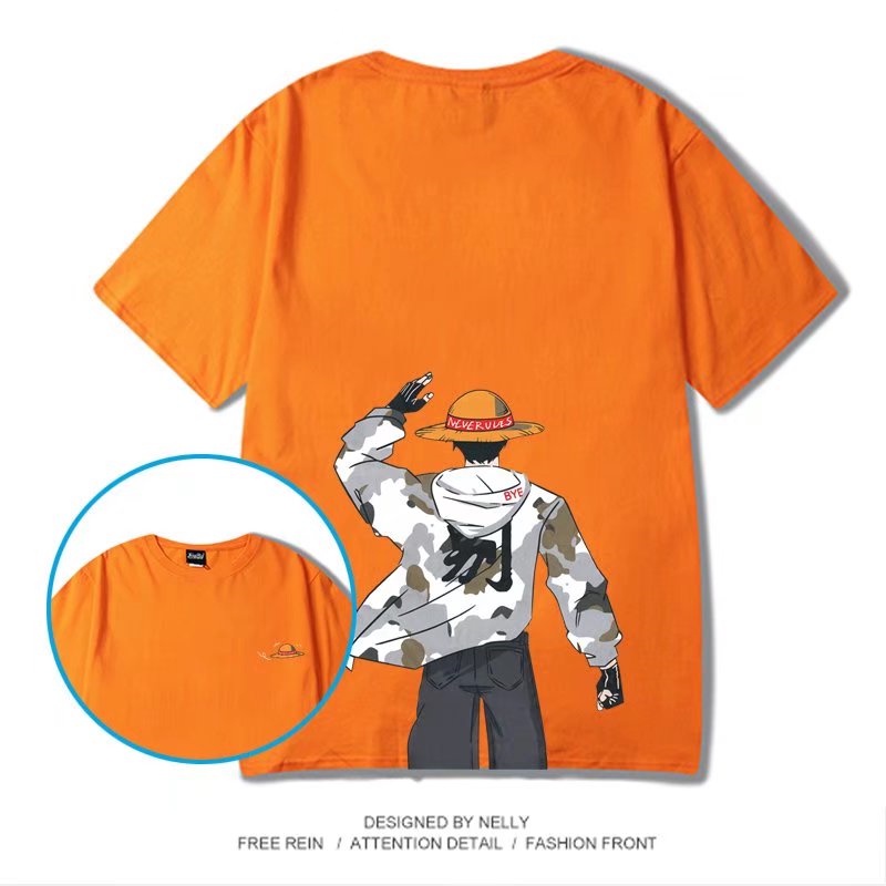 Áo Thun Tay Ngắn In Chữ Thời Trang Mùa Hè Dành Cho Nam Size M-8XL