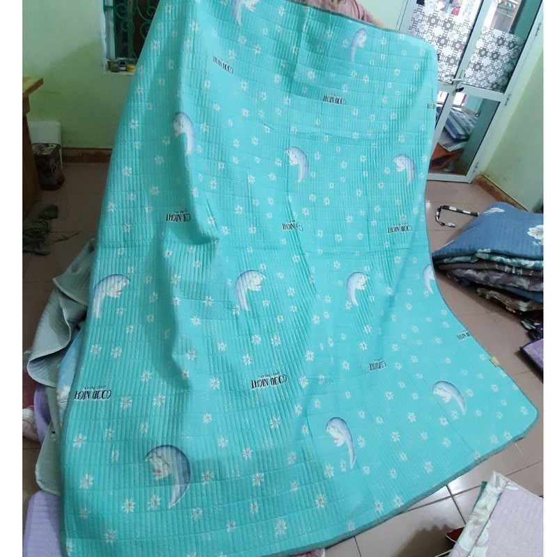 Chăn hè cotton đũi rộng 2m_2m3 nhiều họa tiết