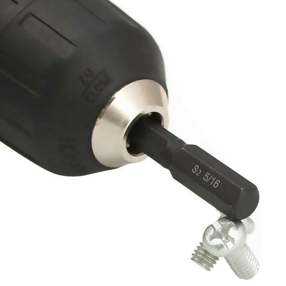 Bộ 10 Đầu Mũi Khoan Lục Giác Giác Hút 1/4" Tháo Gỡ Nhanh Đường Kính Từ / Bộ Dụng Cụ / Cờ Lê Anh