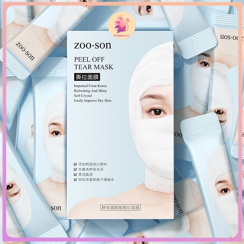 HỘP 20 GÓI Peel sạch sừng già, làm thoáng lỗ chân lông da mượt mà tươi mới  trắng sáng WINKBEAUTY