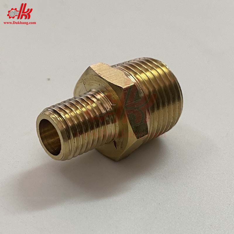 Kép giảm đồng - Nối giảm 2 đầu ren ngoài thau - Nối ren ngoài thau