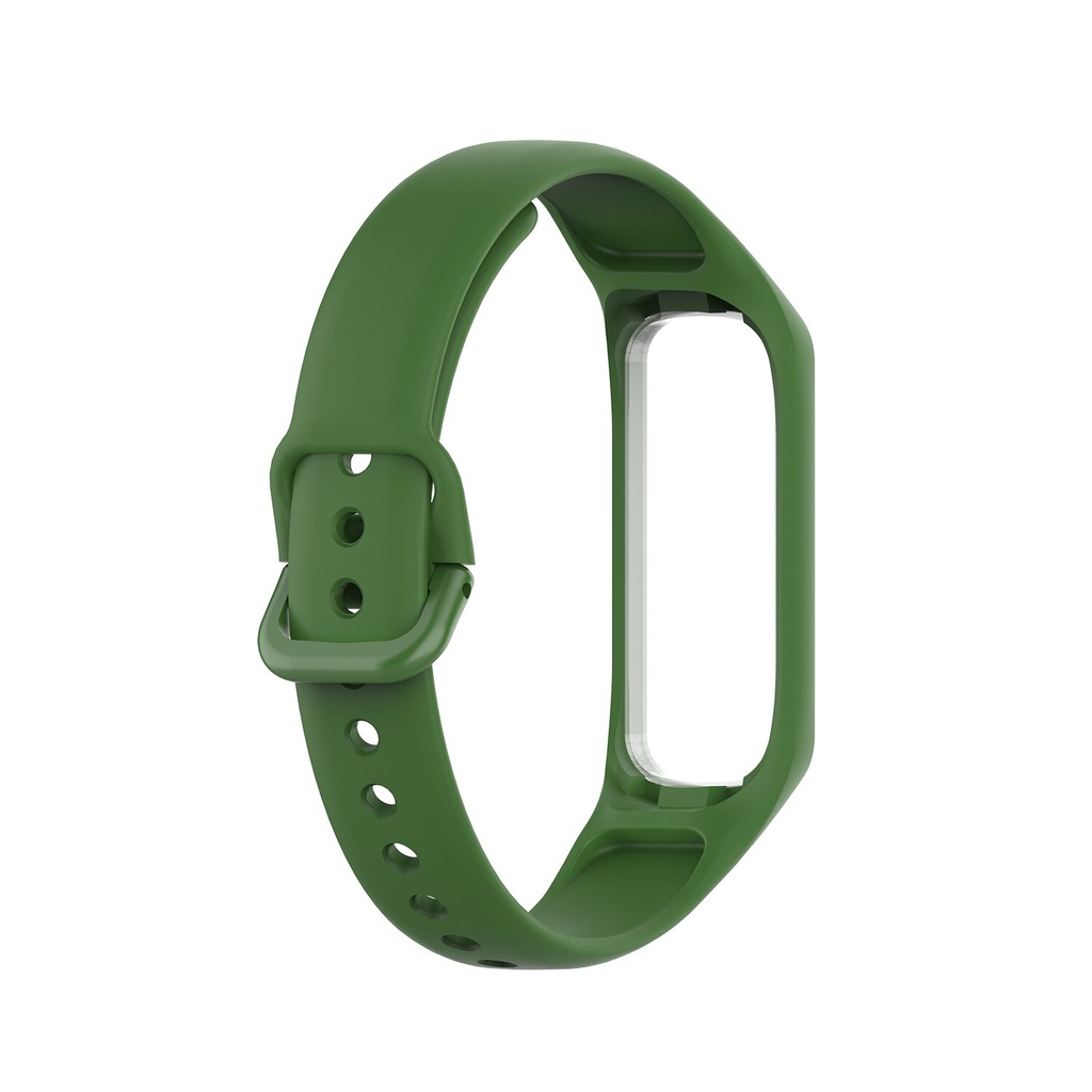 Dây đeo thay thế bằng silicon màu trơn cao cấp cho Samsung Galaxy Fit 2 Sm-R220
