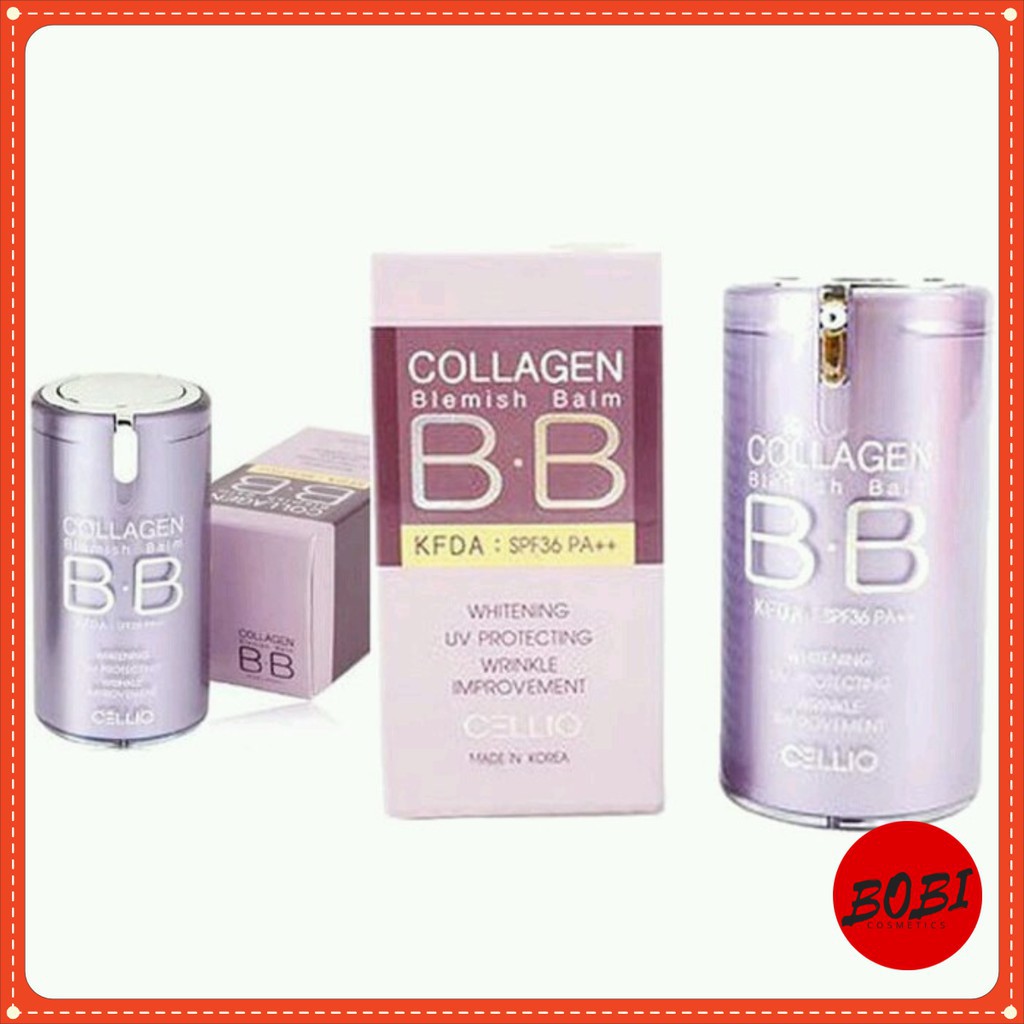 Kem nền BB cellio collagen