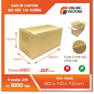 20x10x10 Combo 120 thùng carton