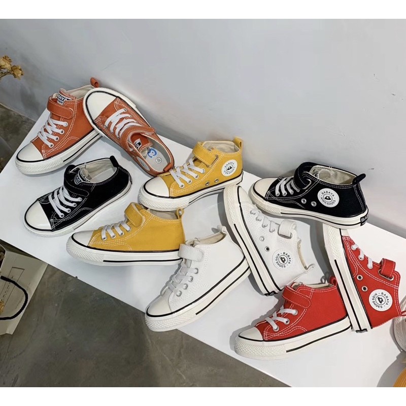 Giày cao cổ converse cho bé từ 2-8 tuổi