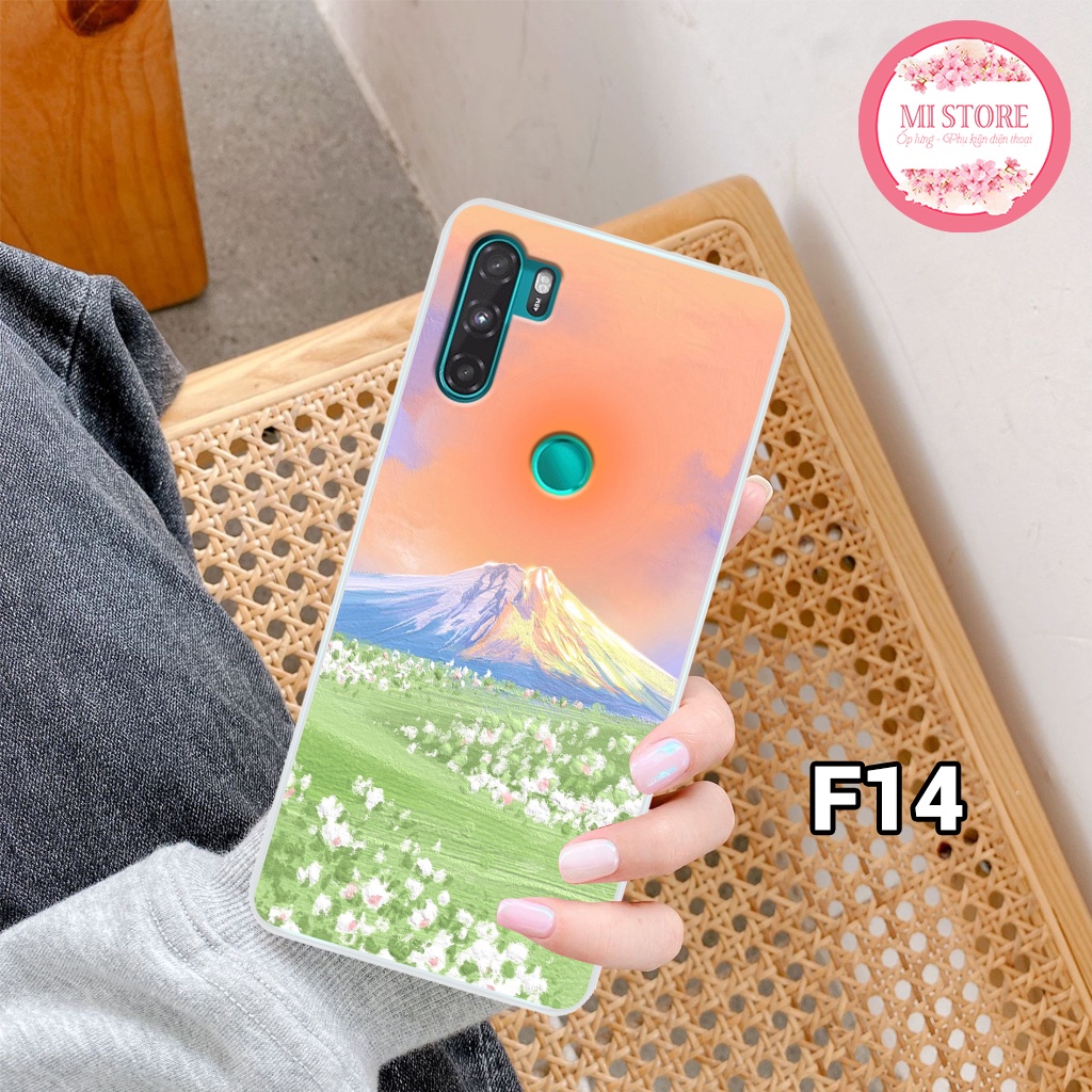 Ốp lưng điện thoại VSMART Active 3/ Live/ Star/ Bee/ Bee 3/ Aris in hình cánh đồng hoa cỏ