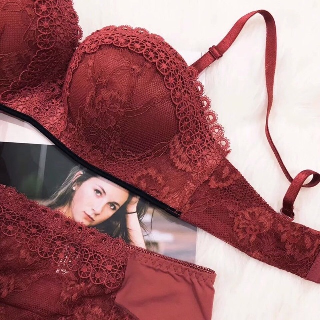 BỘ ĐỒ LÓT REN ĐỆM DÀY NÂNG NGỰC SEXY ( cao cấp) | BigBuy360 - bigbuy360.vn