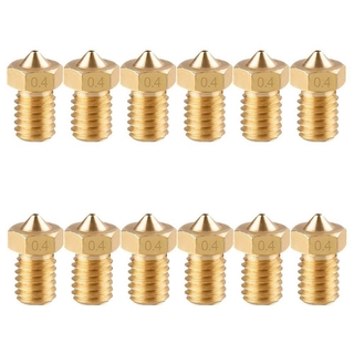 Bộ 12 Đầu Phun M6 0.4mm Cho Máy In 3d Makerbot 3d