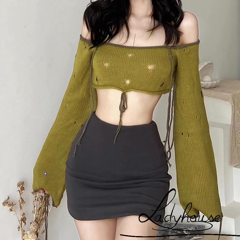 Áo Thun Mỏng Hở Lưng Màu Trơn Phong Cách Thời Trang Đường Phố Gợi Cảm Dành Cho Nữ