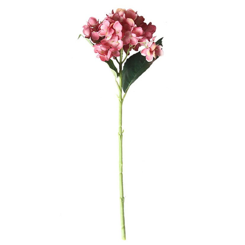 Hoa cẩm tú cầu đại cành dài 46cm Hoa giả để bàn chụp ảnh decor phòng khách chụp ảnh cao cấp TODOCO H10