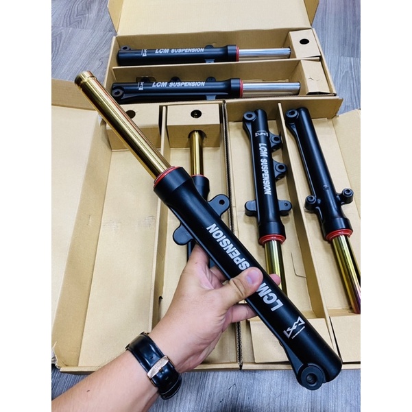Phuộc LCM ti 26 cho Ex150 gắn chảng ba zin
