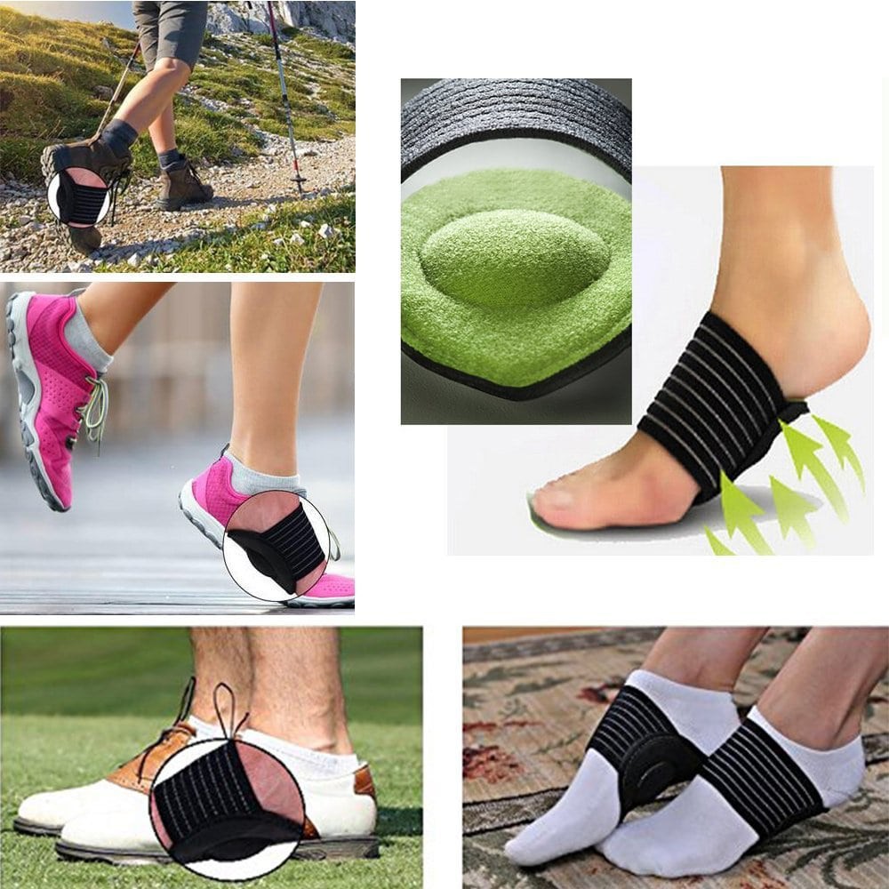 Bộ 2 Miếng Đệm Lót Chân Massage Chân Giảm Đau Chân Tăng Cường Tuần Hoàn Máu Strutz Cushioned