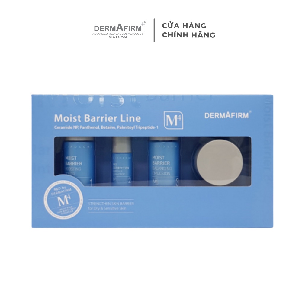 Bộ dưỡng mini Labo Dermafirm - Moist Barrier Line M4 dưỡng ẩm chống lão hóa