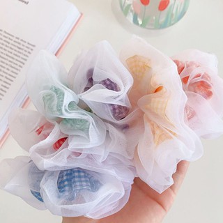 Dây buộc tóc vải Scrunchies Caro Mây S2CT09