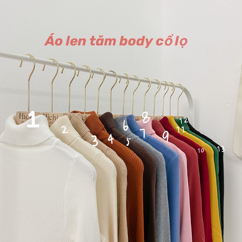 áo len cổ lọ body xịn ẢNH THẬT VIDEO mùa đông hichi | BigBuy360 - bigbuy360.vn