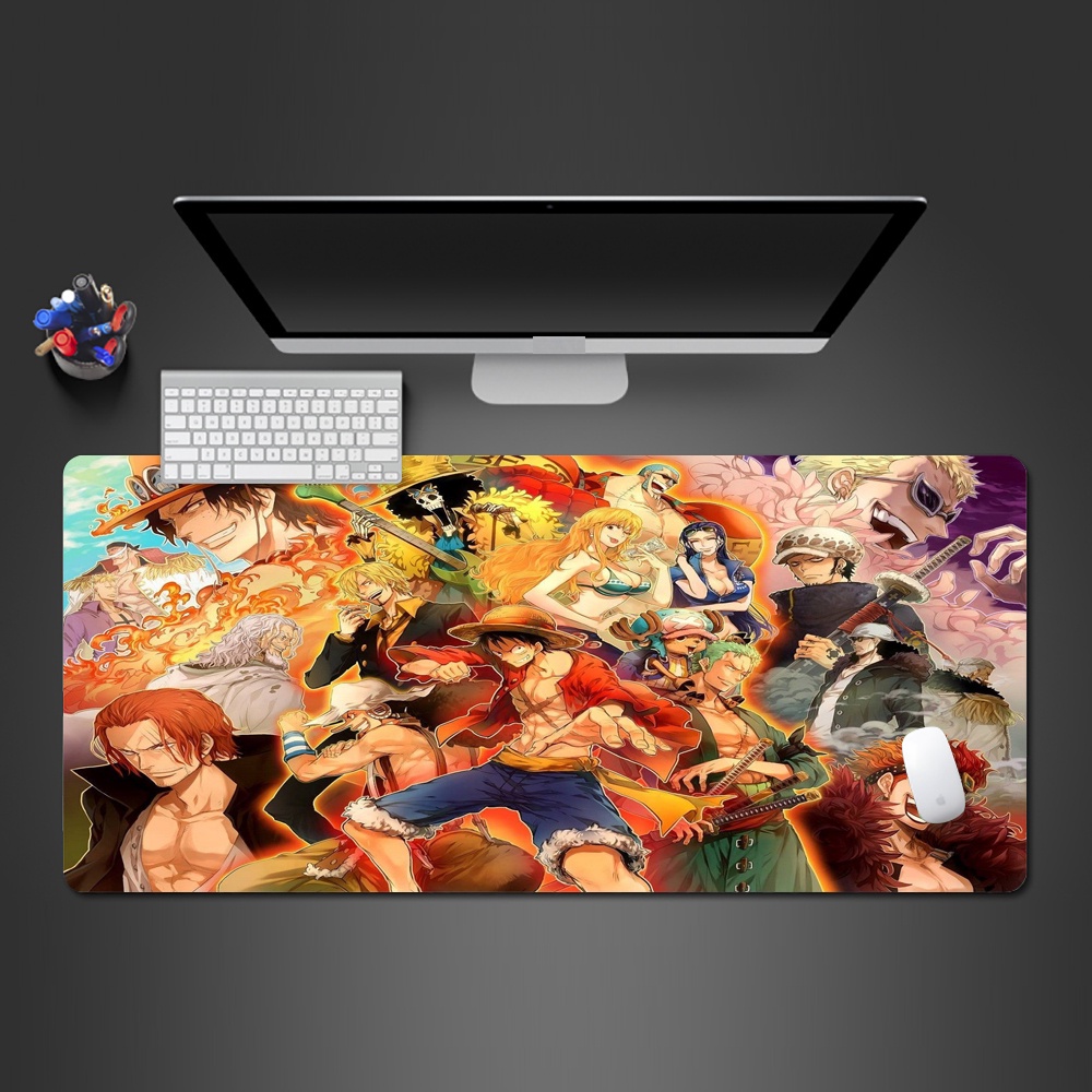 Tấm Lót Chuột Và Bàn Phím In Hình anime one piece Độc Đáo