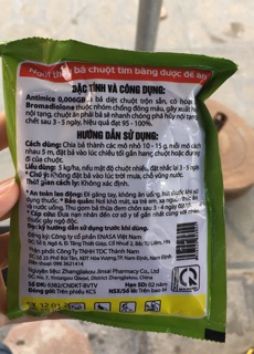 Thóc diệt chuột sinh học