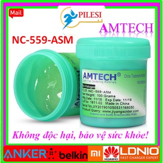 ✅ mỡ hàn nhựa thông amtech usa nc-559-asm - uv 100g✨