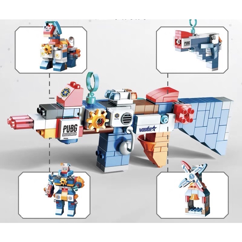 Lắp ráp xếp hình DUPLO FEEL FL1682 - Miếng ghép đa năng sáng tạo 130 chi tiết