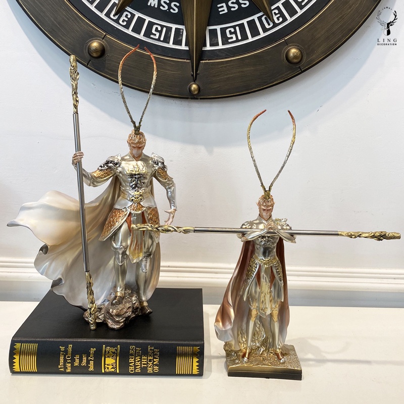 Monkey King Tề Thiên Đại Thánh Tượng Trang Trí