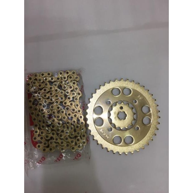 Nhong xích vàng exciter 135