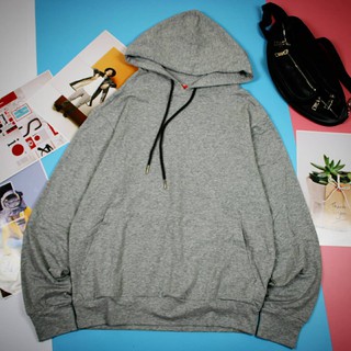 Áo hoodie basic unisex form rộng