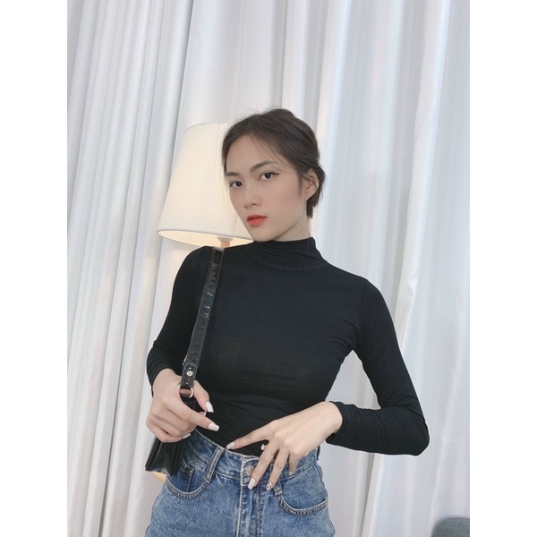ÁO THUN BODY TAY DÀI CỔ LỌ ( NZON SHOP ) | BigBuy360 - bigbuy360.vn