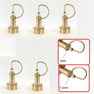 Set 5 béc phun sương dùng lắp hệ thống tưới cây tự động chất liệu đồng thau