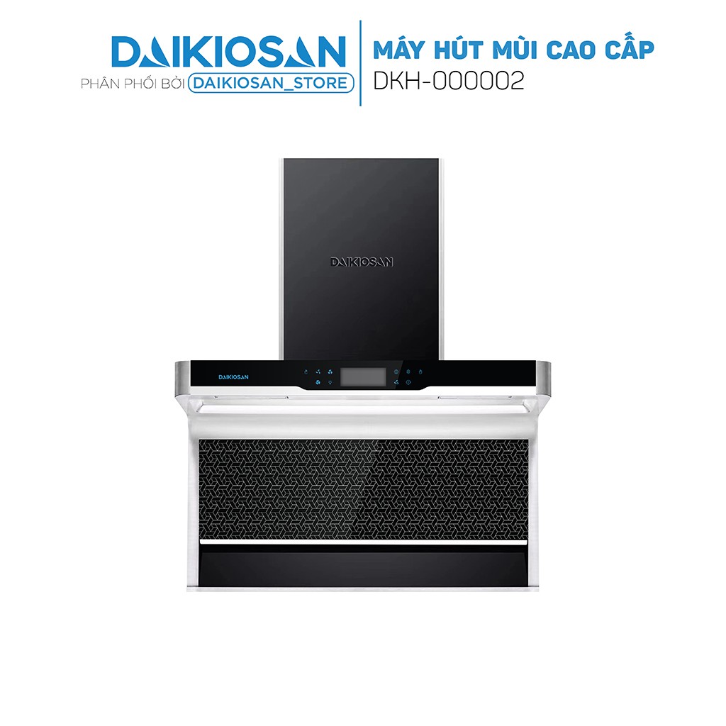 Máy hút mùi nhà bếp Daikiosan DKH-000002 - Lưu lượng hút: 1000m3/h, thiết kế hiện đại, vận hành êm ái