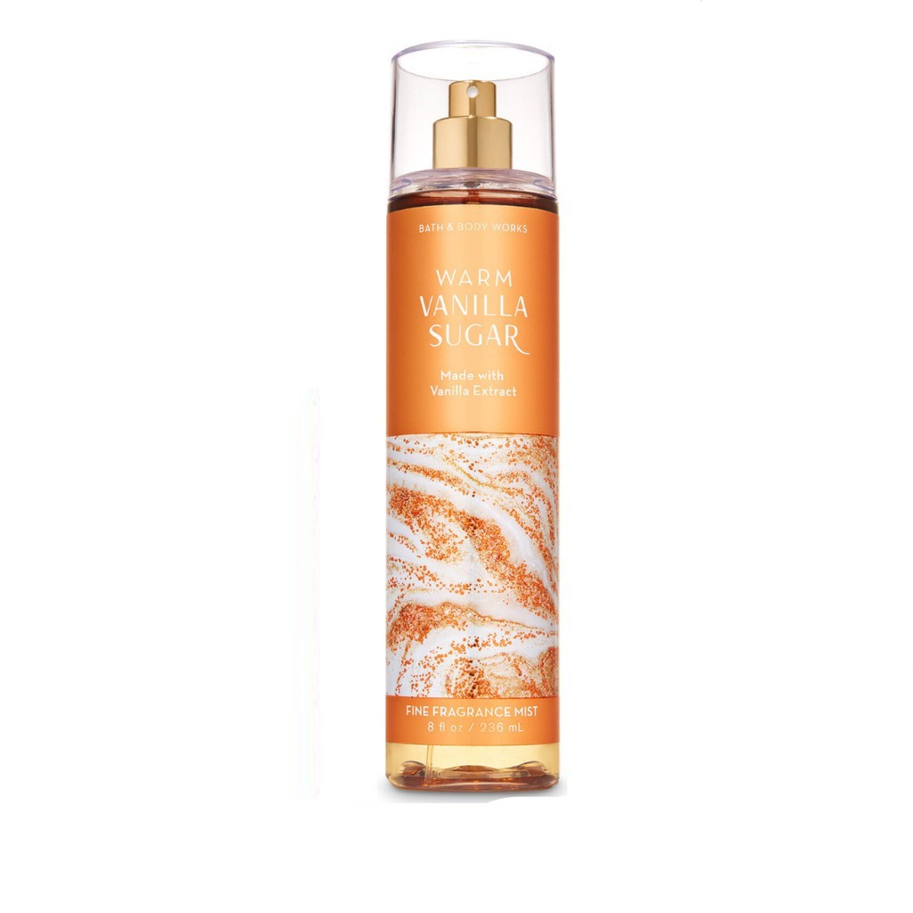 Xịt thơm toàn thân Warm Vanilla Sugar-Bath & Body Works (236ml)