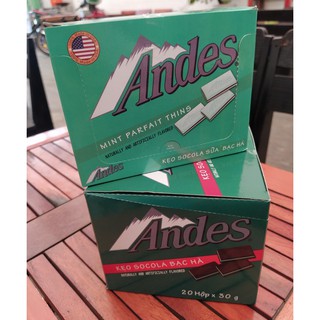 Socola Andes bạc hà 30g (6 viên x 5gr)