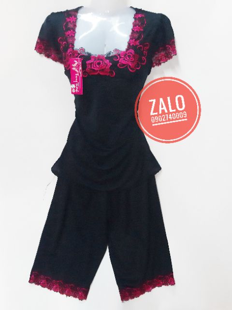 Bộ lửng trung niên tay con màu xanh riêu | BigBuy360 - bigbuy360.vn