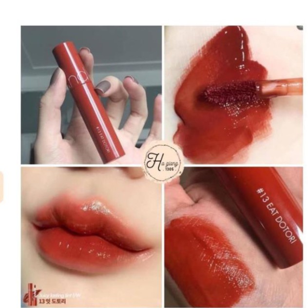 Son Romand Juicy Tint màu 13 Eat Dotori, Son Tint Lì Romand Juicy Lasting Tint