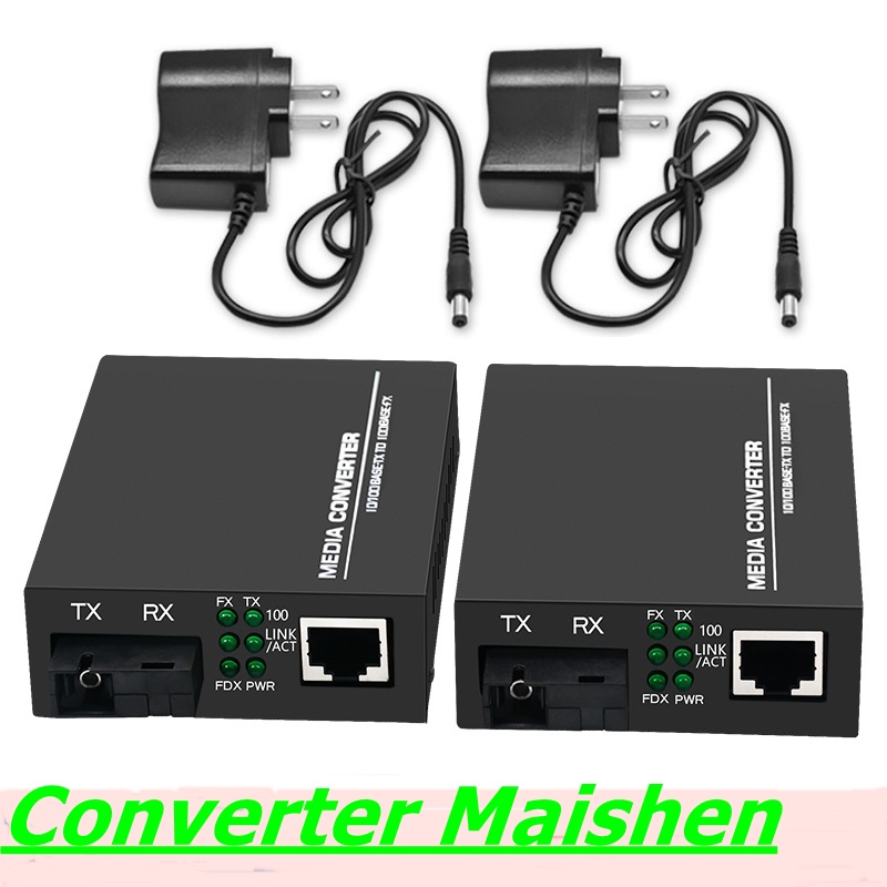 Bộ chuyển đổi quang điện NetLink HTB 3100B và HTB 1100S A 100Mbps kèm nguồn - Hàng mới -dc3955