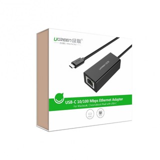 [RẺ HƠN HOÀN TIỀN]CÁP USB 3.1 TYPE C TO LAN UGREEN 30287