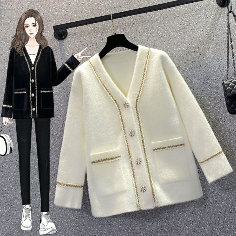 Áo khoác lông cúc ngọc cực chảnh 5C hàng QCCC