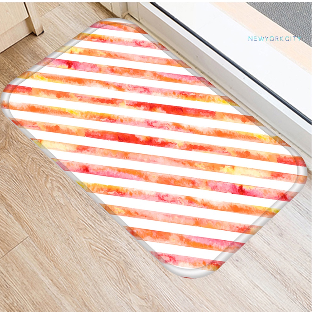 Thảm lót cửa chùi chân Chống Trượt Họa Tiết Hình Học