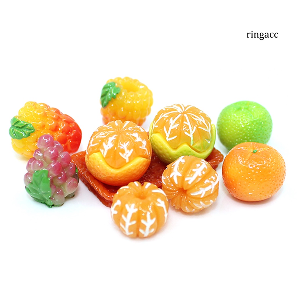 Simulated fruit orange accessories
