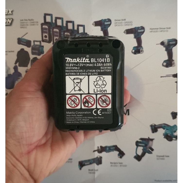 PIN MAKITA 4AH -12V. HÀNG CHÍNH HÃNG.