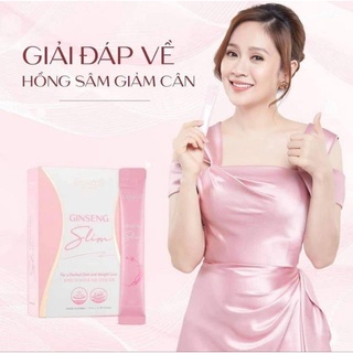 Hồng Sâm giảm cân Ginseng slim thanh thúy giúp dáng đẹp eo thon chuẩn Hàn
