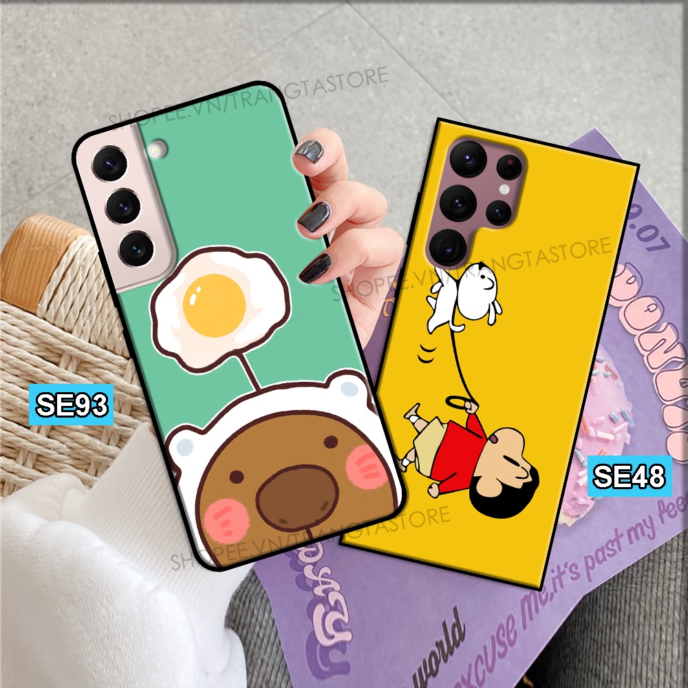 Ốp lưng Samsung S22 5G - Samsung S22 Plus 5G (S22+) - Samsung S22 Ultra 5G in hình dễ thương - đáng yêu - chất lương