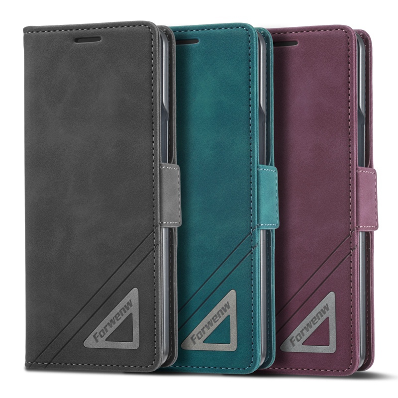 Ốp lưng Dạng Ví Da Lật Dành Cho Samsung Galaxy Z Fold 4 Flip 4 Flip 3 5G SS Z Flip 3 Fold 3 SS Z Fold5 SS Flip 5 5G