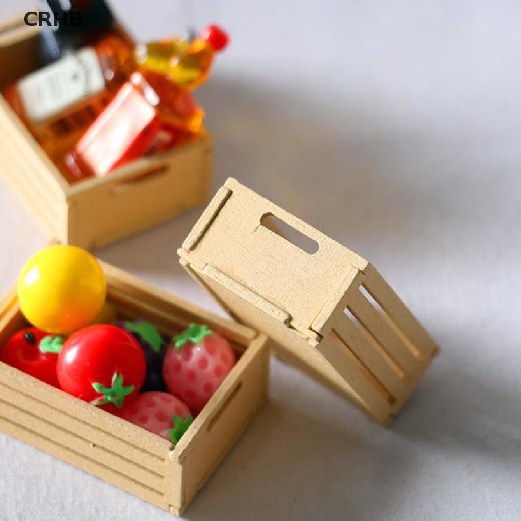 Mô Hình Khung Gỗ Trang Trí Nhà Búp Bê Tỉ Lệ 1 / 12 Mới