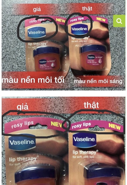 dưỡng môi vaseline 7g( auth)