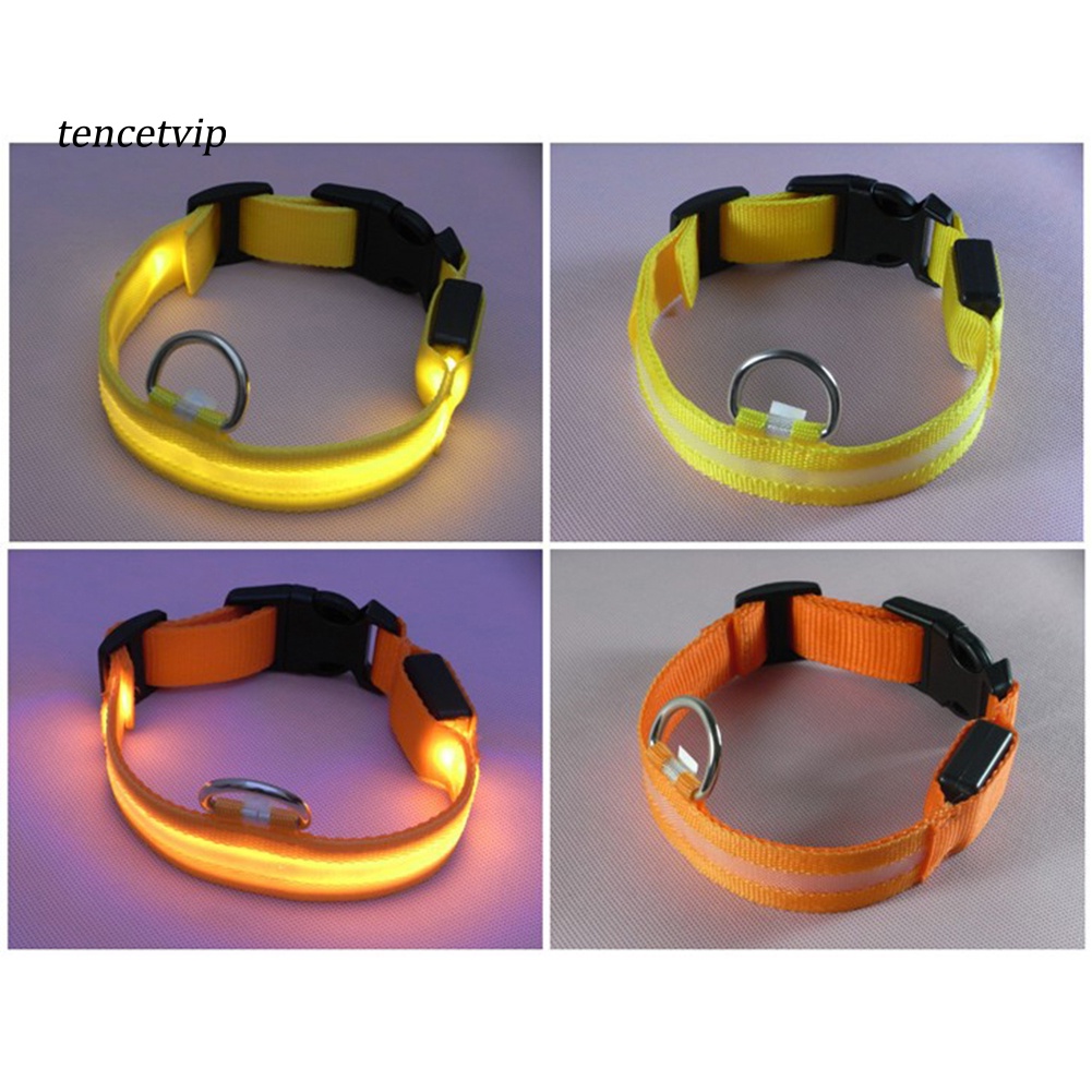 Vòng Cổ ĐèN LED SạC USB Cho Thú Cưng